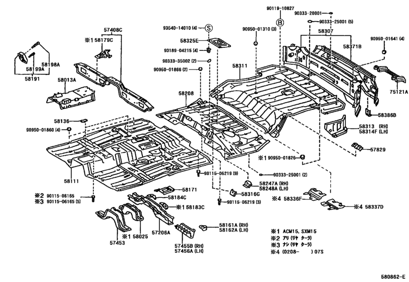 Floor Pan & Lower Back Panel