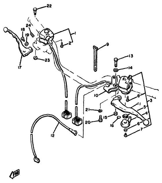 Handle switch & lever