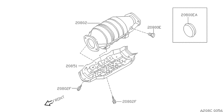 Catalyst converter