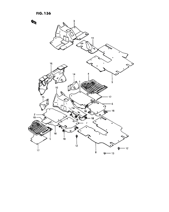 Floor mat and carpet