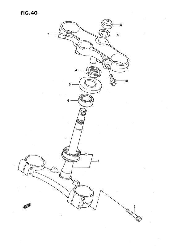 Steering stem