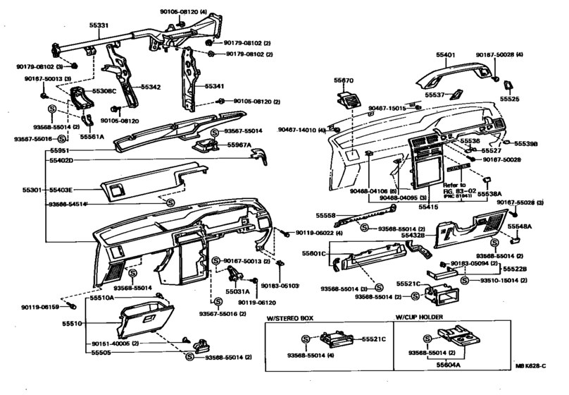 Instrument Panel & Glove Compartment