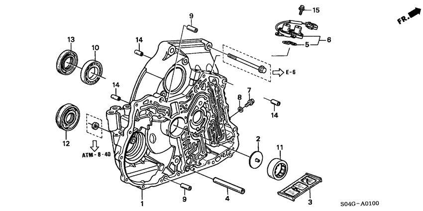 Torque converter housing