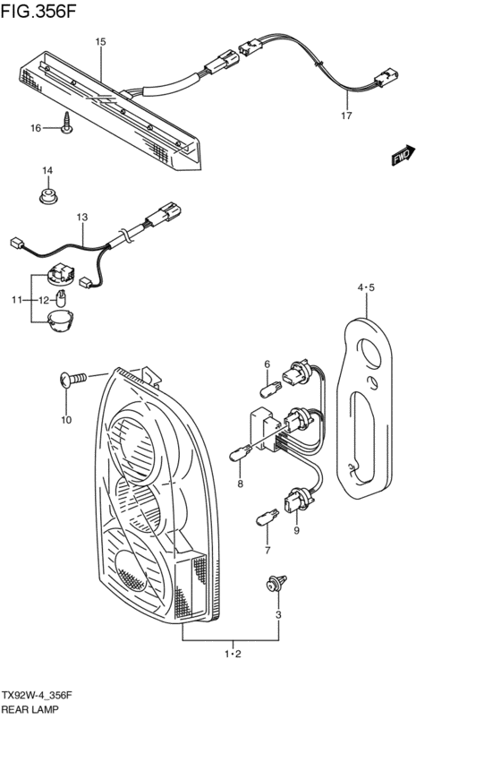 rear lamp
