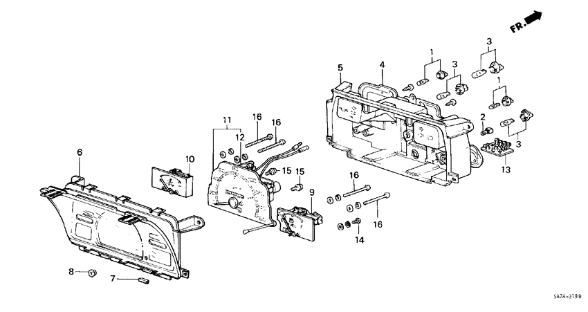 Speedometer component