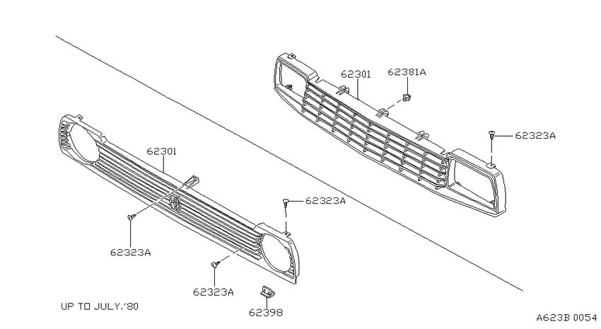 Front grille