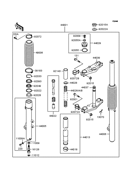 Front fork