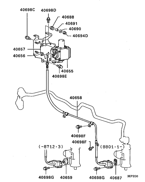 Front susp strut & spring
