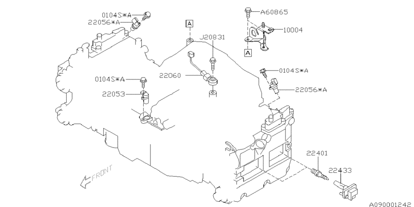 Spark plug & high tension cord