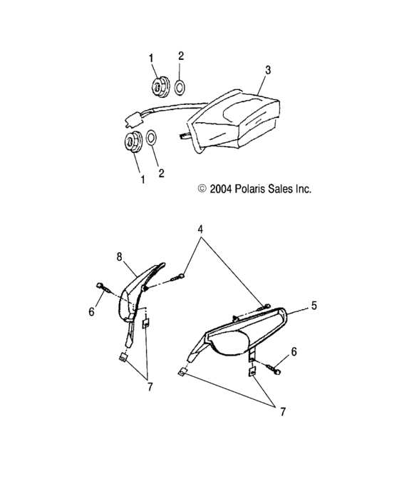 Headlight/brakelight