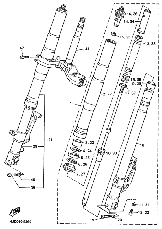 Front fork