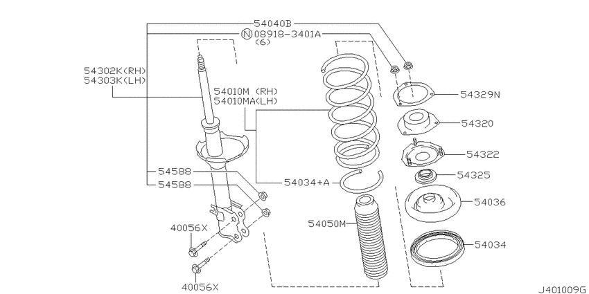 Front suspension