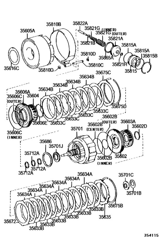 Brake Band & Multiple Disc Clutch (Atm)
