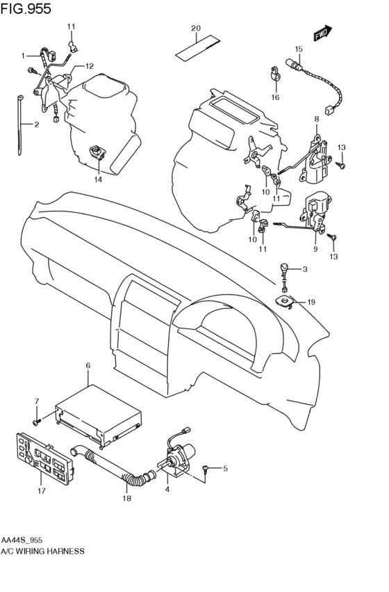 air-conditioner harness