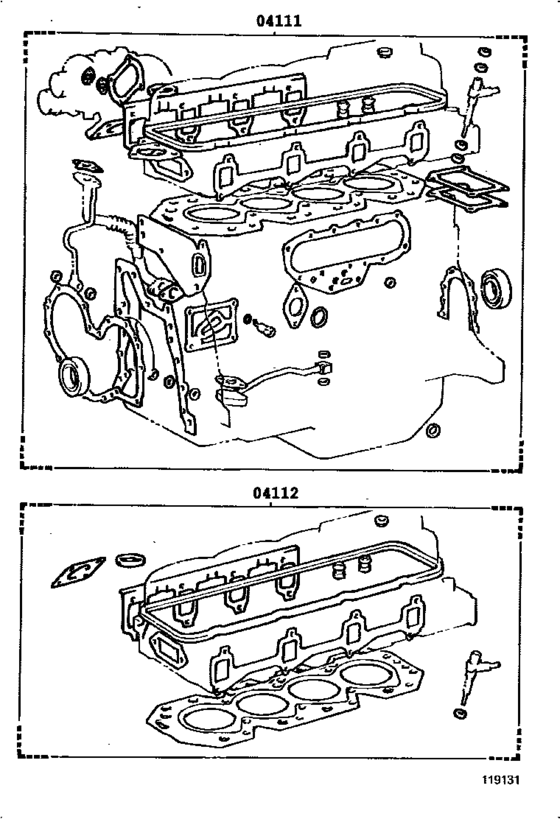 Engine Overhaul Gasket Kit