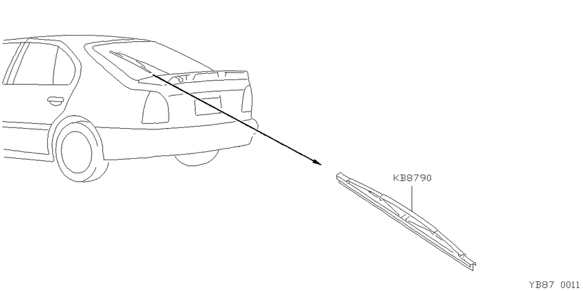 rear windshield wiper