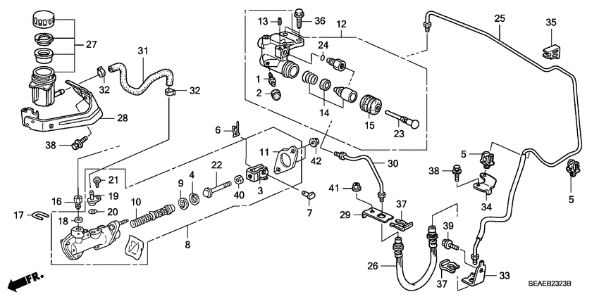Clutch master cylinder