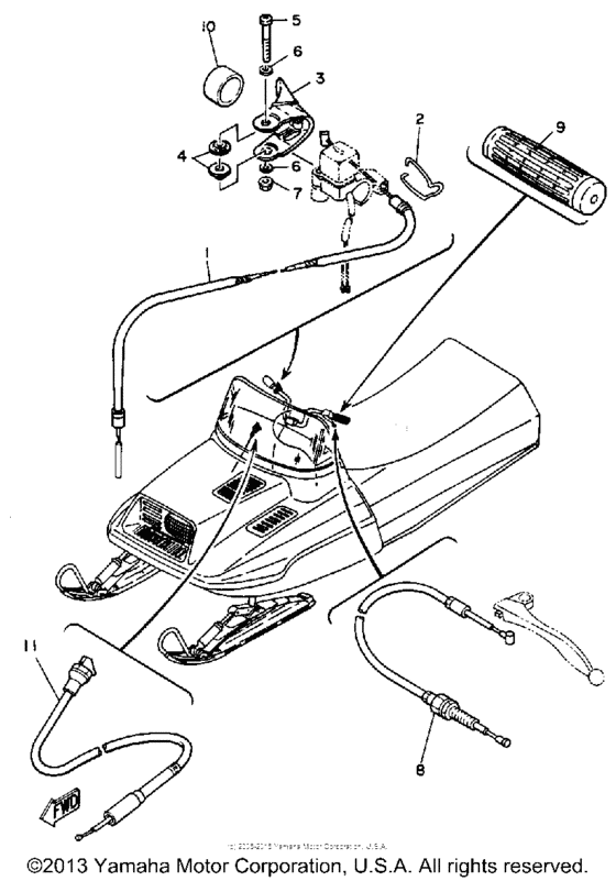 Control cable