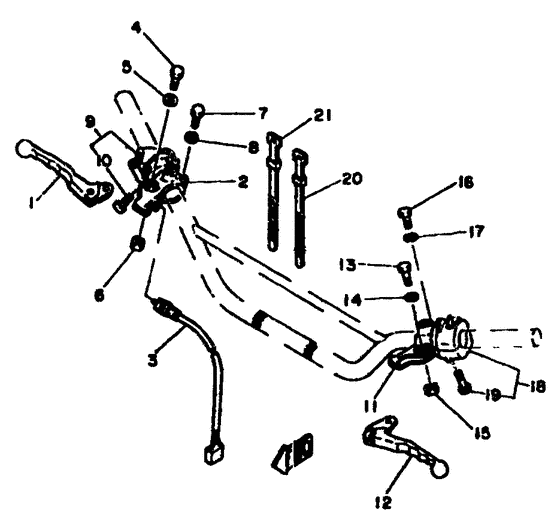 Handle switch & lever