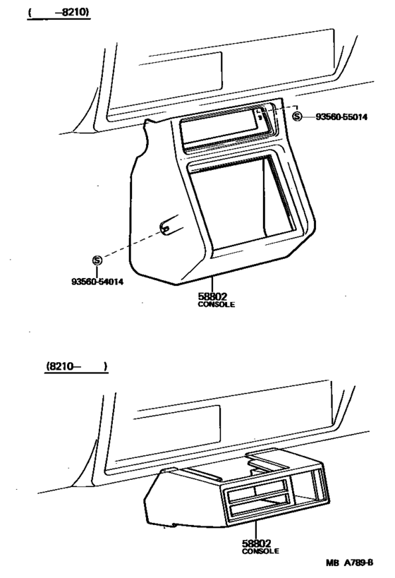 Console Box & Bracket