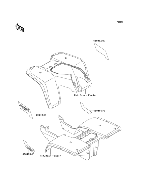 Decal(klf300-b3/b3a)