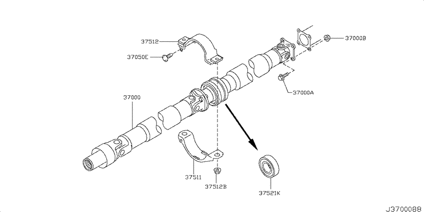 Propeller shaft