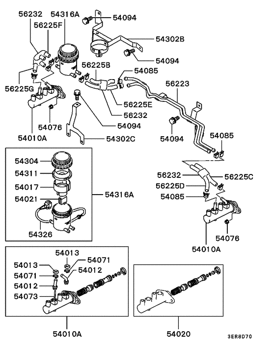 Brake master cylinder