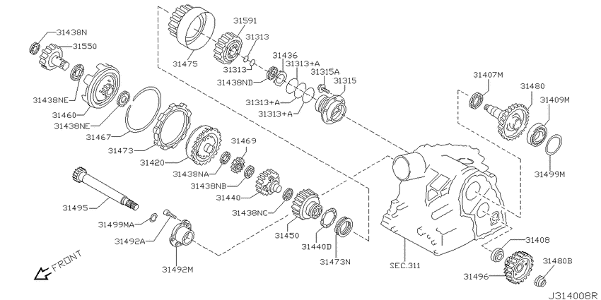 Governor,power train & planetary gear