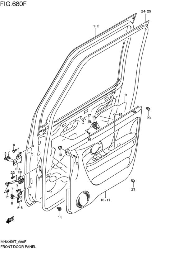 front door panel