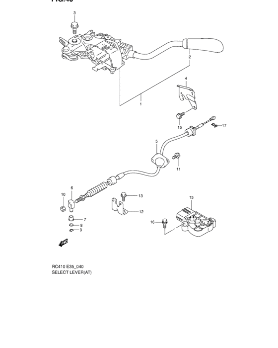 Select lever