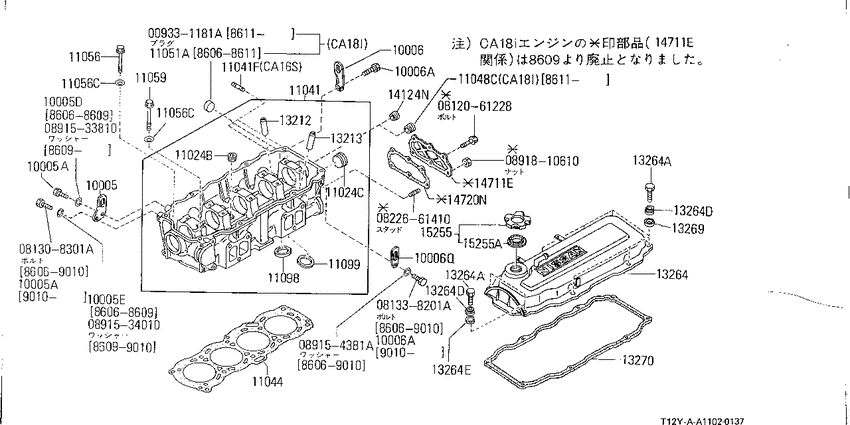 Cylinder - head & ﾛﾂｶ- ｶﾊﾞ-
