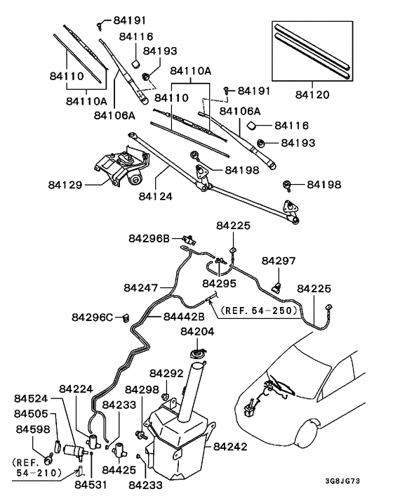 Windshield wiper & washer