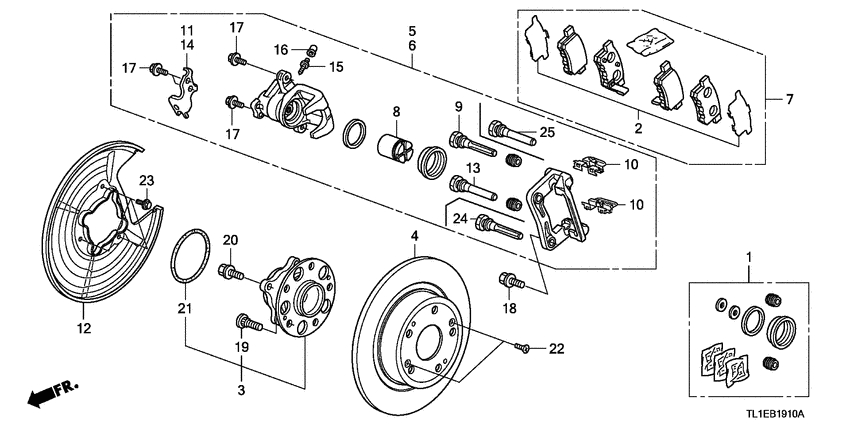 Rear brake
