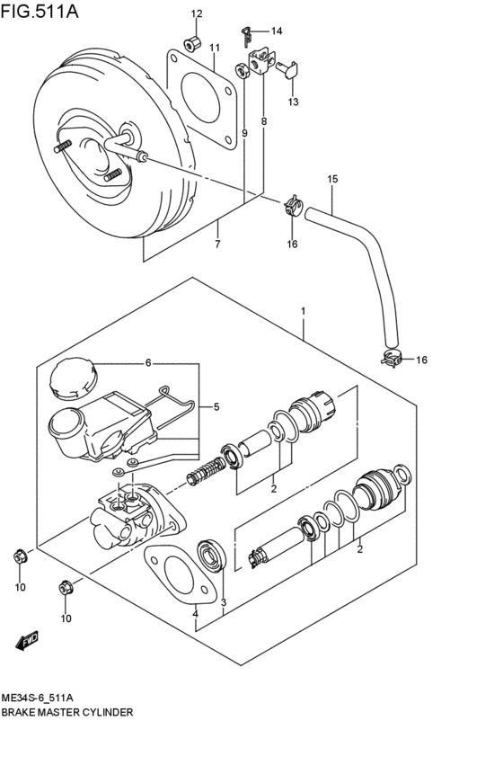 brakes master cylinder