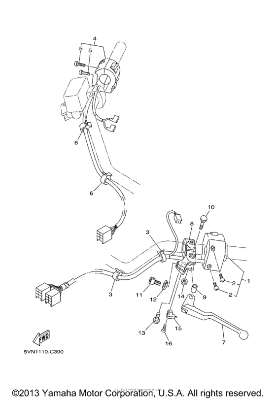 Handle switch & lever