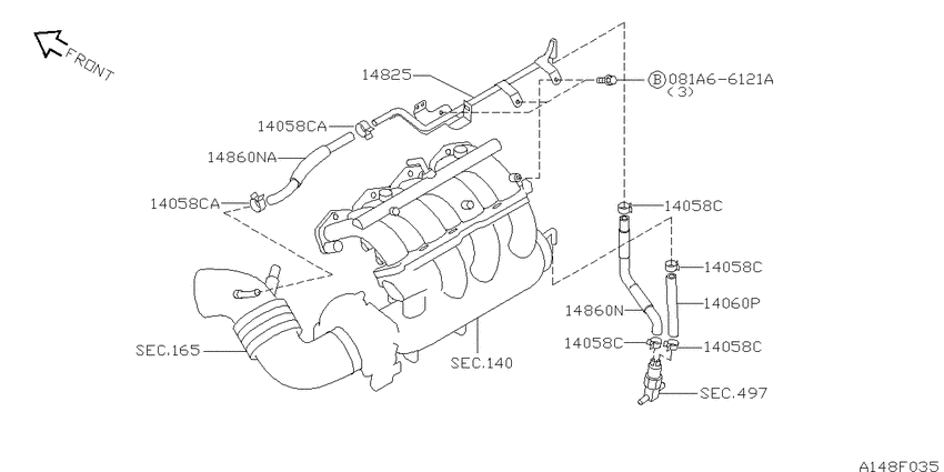 Secondary air system