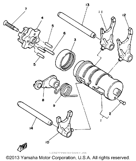 Shift Cam & Fork
