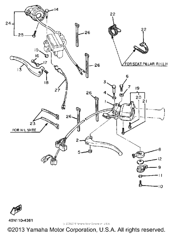 Handle switch & lever