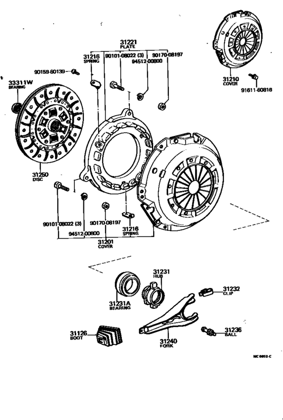 Clutch & Release Fork