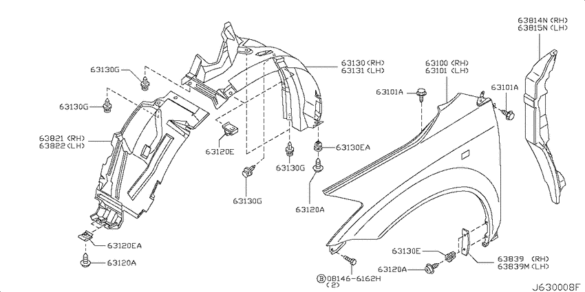 Front fender & fitting