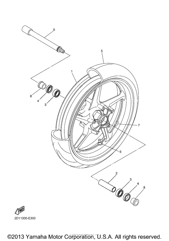 Front wheel