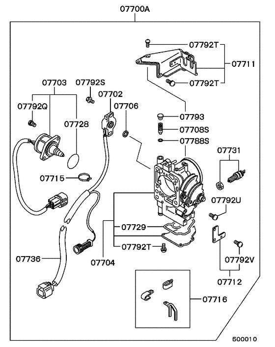Injector & throttle body