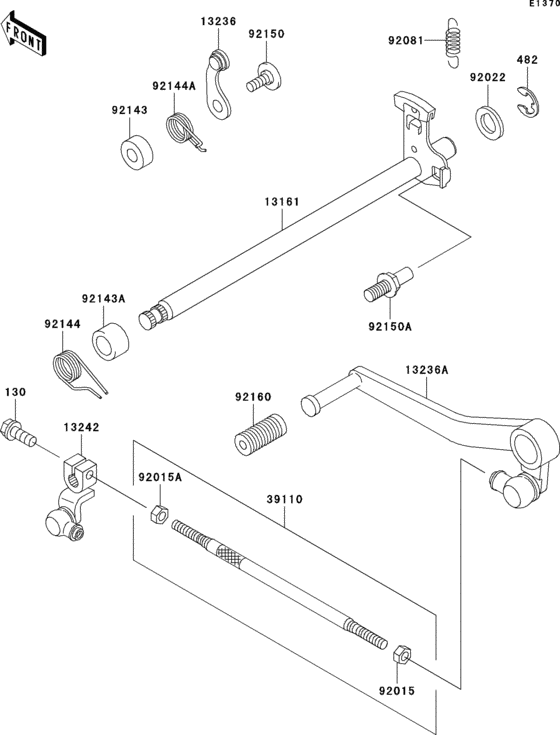 Gear change mechanism