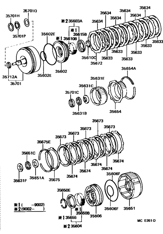 Brake Band & Multiple Disc Clutch (Atm)