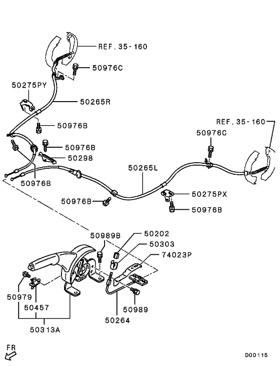 Parking brake control