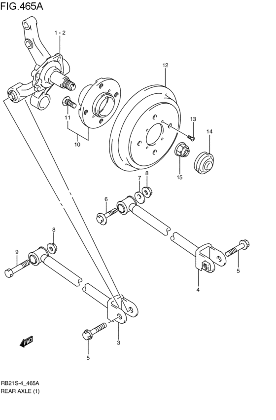 rear axle