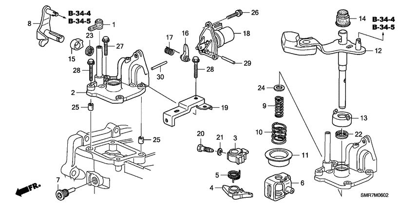 Shift arm/shift lever