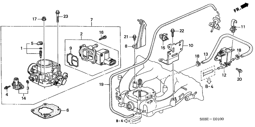 Throttle body