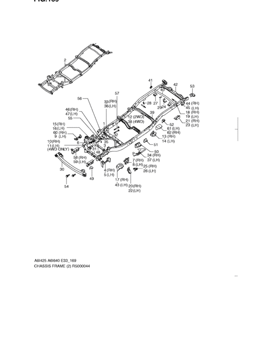 Chassis frame