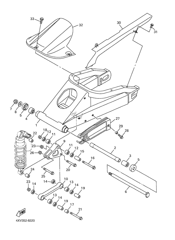 Rear arm & suspension